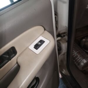 3D printed Chevrolet Suburban power window switch plate bezel, printed part photo